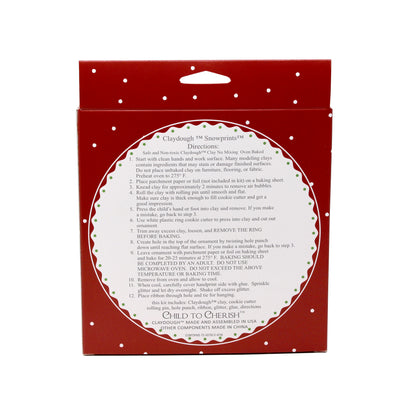 Claydough Handprint Kit Ornament