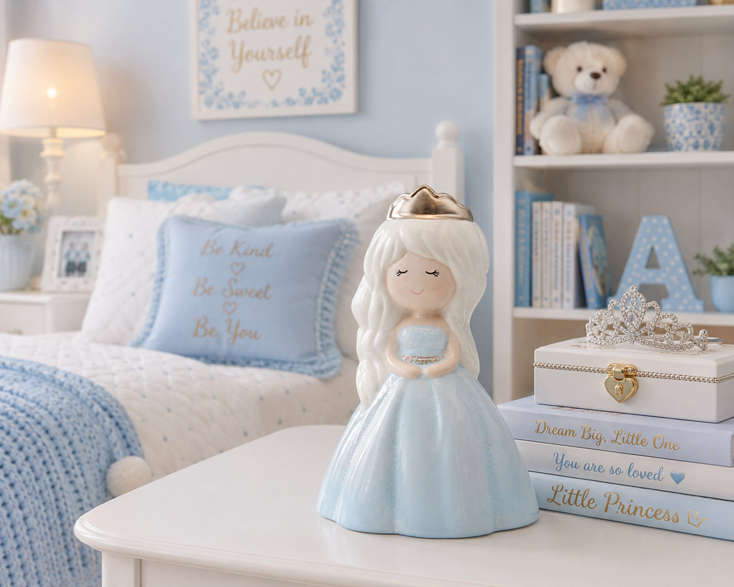 Ice Princess White Hair Bank