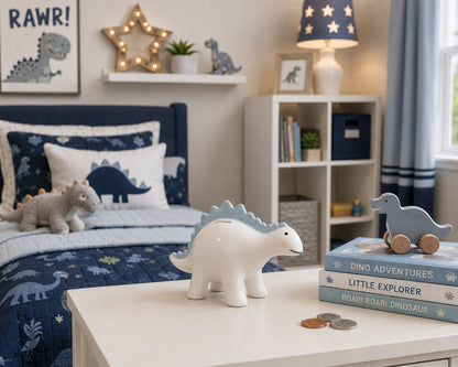 Theo Blue Dinosaur Bank