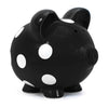 Black Polka Dot Piggy Bank