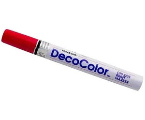 Red DecoColor Broad Tip Pen