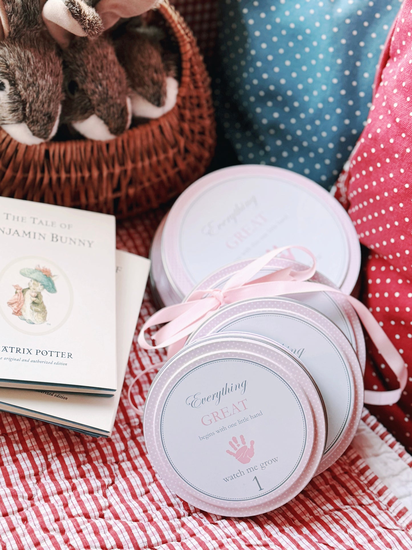 Tower of Time Handprint Kit Pink