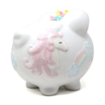 Unicorn & Rainbow Piggy Bank Child to Cherish 