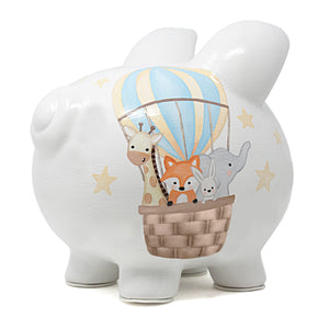 Air Balloon Piggy Bank Child to Cherish 