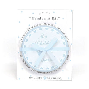 Carded Handprint Kit Blue Child to Cherish 
