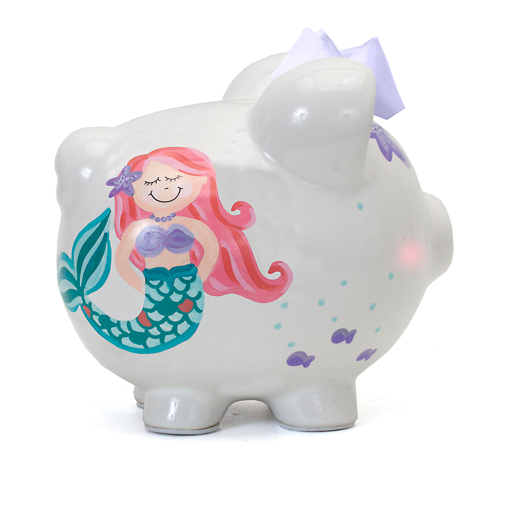 Mermaid Piggy Bank Child to Cherish 
