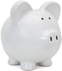 Boss Hog White Ceramic Piggy Bank