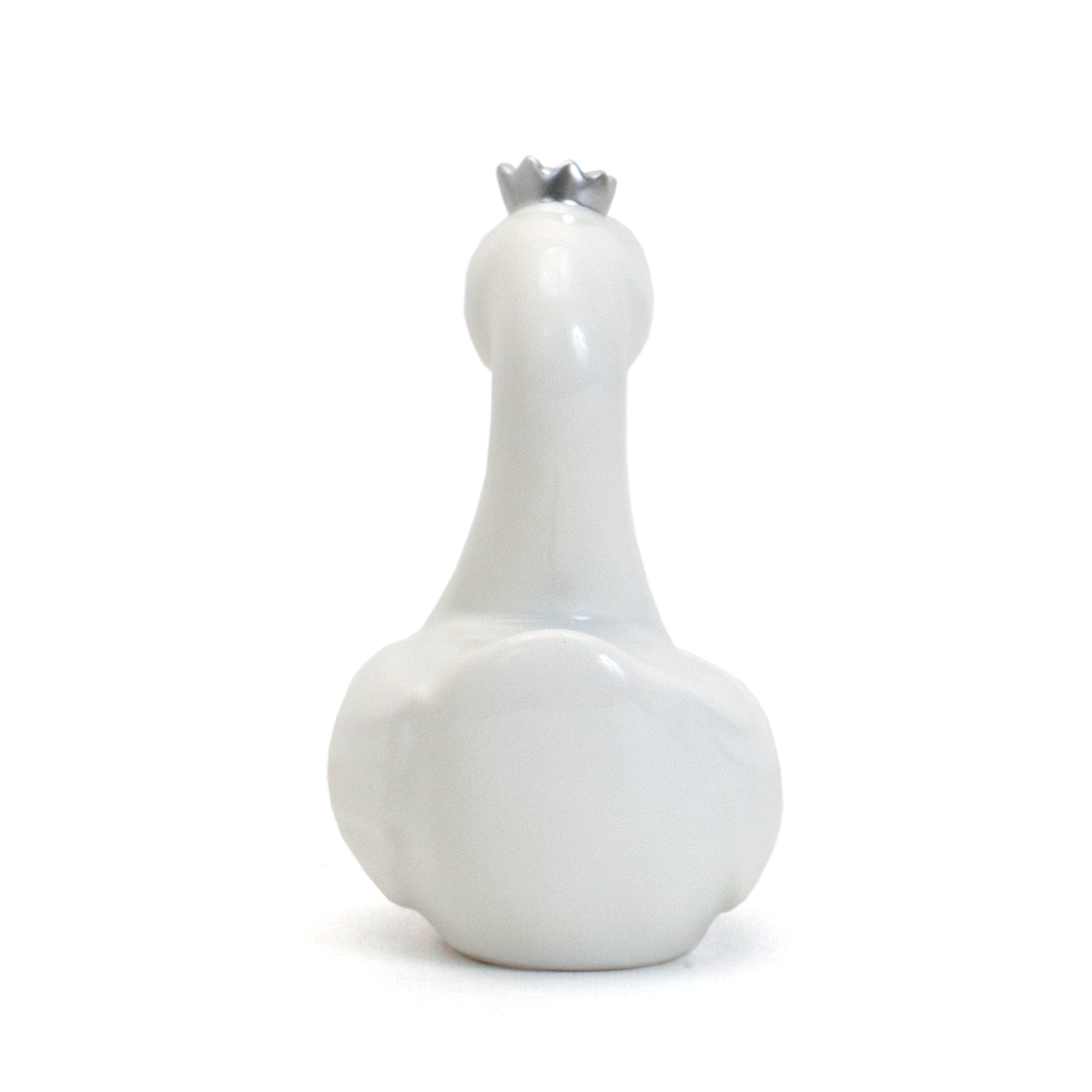 White Swan with Silver Crown Child to Cherish 